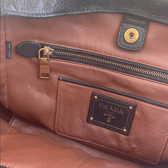 Prada Black Leather Tote with Fringe - Picture 4 of 6